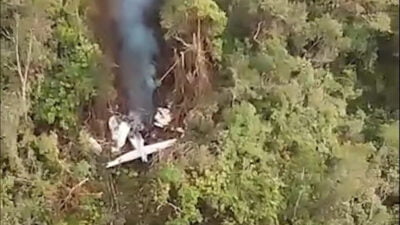 evakuasi pesawat SAM Air