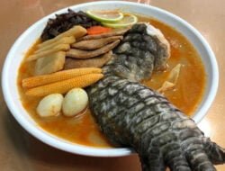 Viral! Restoran di Taiwan Hadirkan Menu Godzilla Ramen, Berani Mencobanya?
