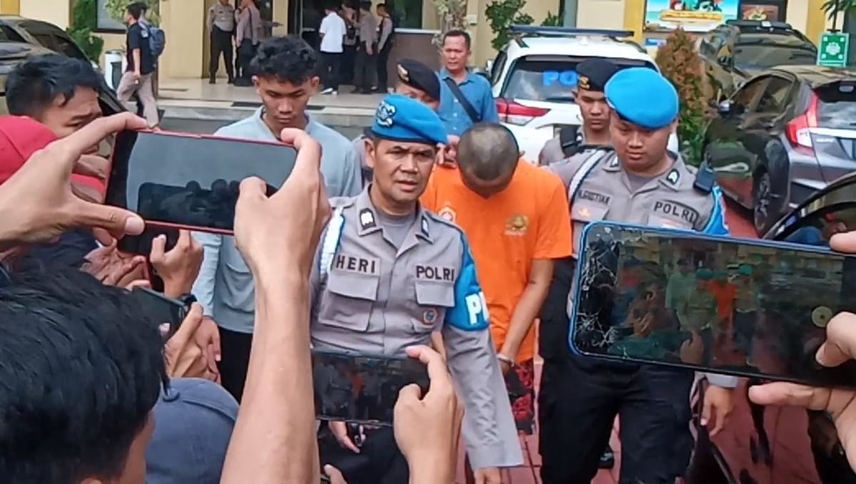 satu tersangka kasus tawuran