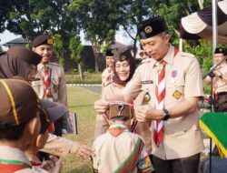 484 Anggota Pramuka Garuda 2023 di Kota Bogor Dikukuhkan Kak Dedie A. Rachim