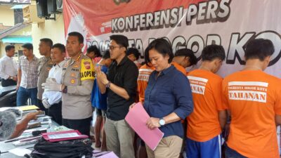 Bergerak Cepat! Satreskrim Polresta Bogor Kota Cegah dan Tangkap Pelaku Tawuran