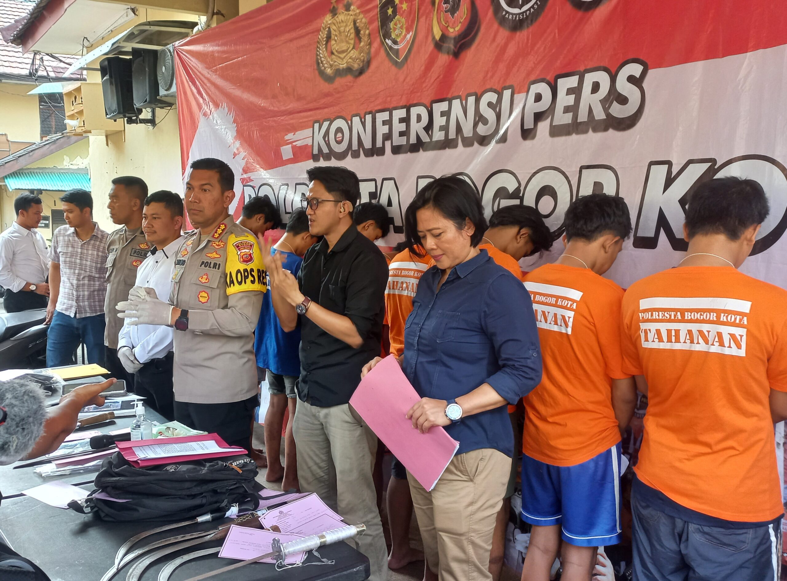 Bergerak Cepat Satreskrim Polresta Bogor Kota Cegah dan Tangkap Para Pelaku Tawuran scaled