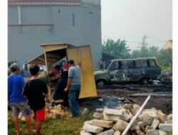 Kebakaran Pendopo di Parung Panjang Bogor Hanguskan 2 Unit Kendaraan