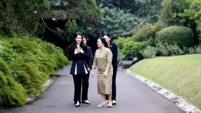 puan maharani, megawati soekarno putri, kim keon hee