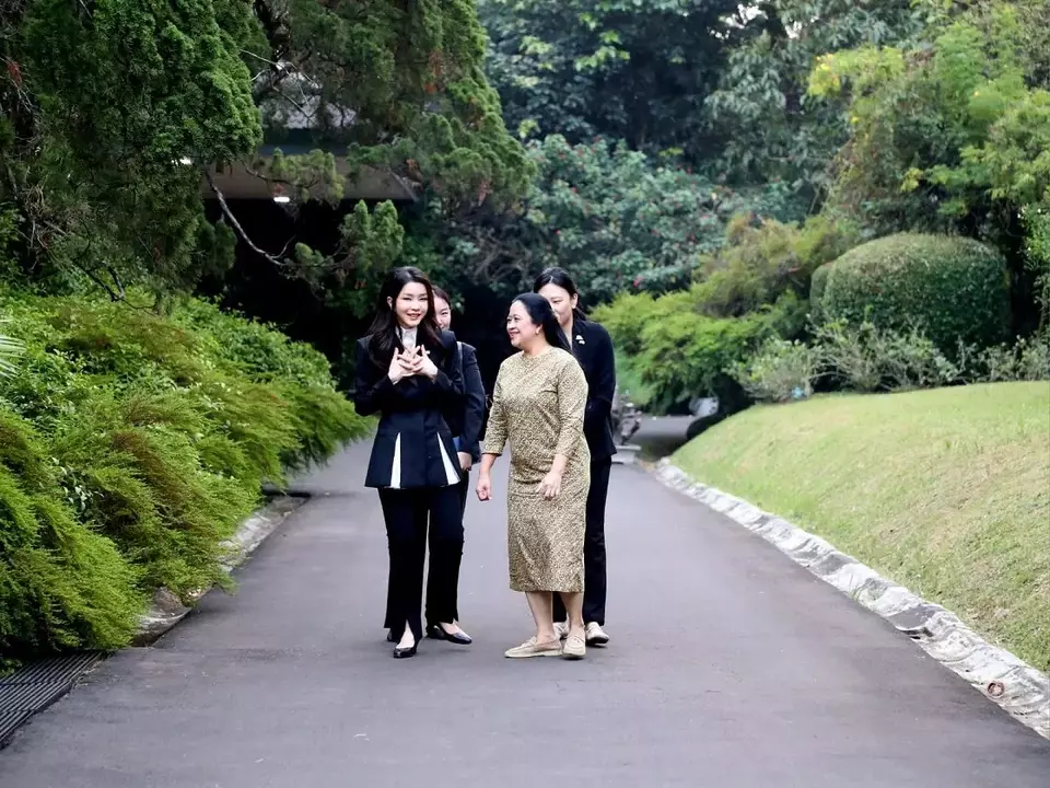 puan maharani, megawati soekarno putri, kim keon hee