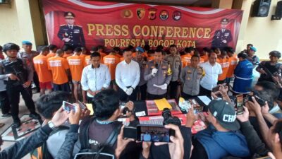 29 Tersangka Kasus Penyalahgunaan Narkoba Ditangkap Satresnarkoba Polresta Bogor Kota