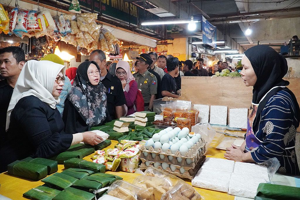 Sekda, TPID Sidak pasar