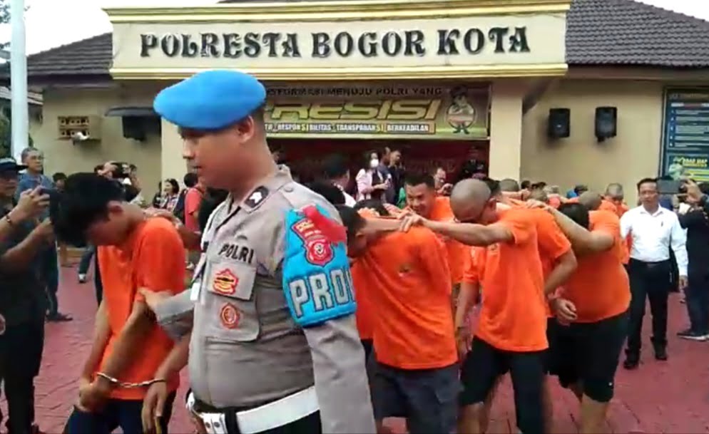 25 tersangka kasus narkoba