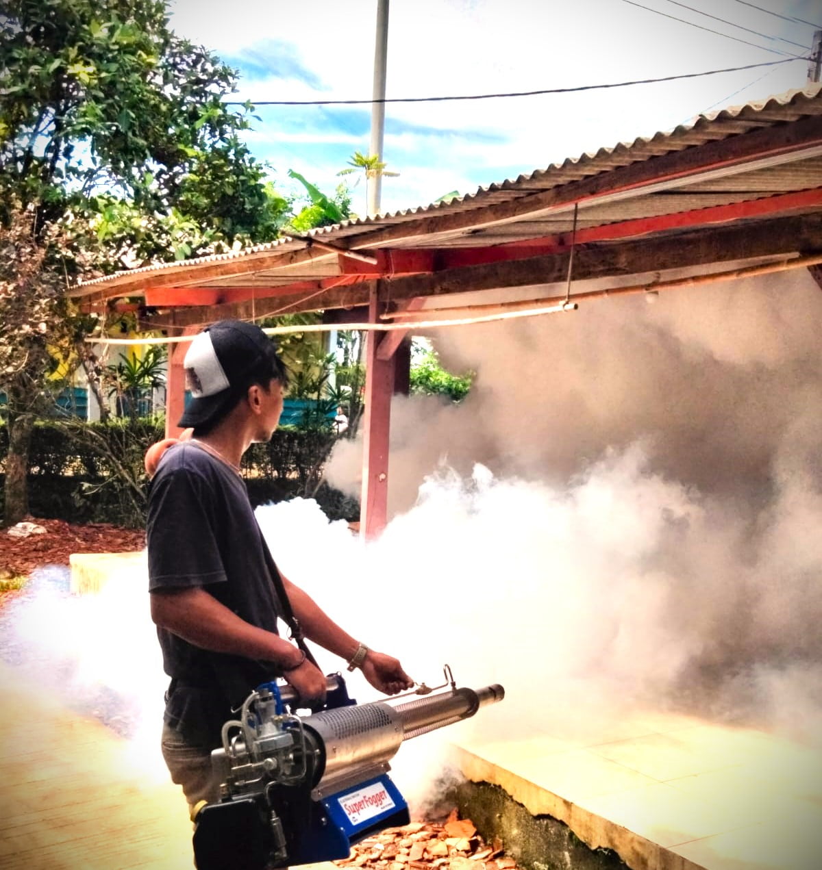 Cegah DBD, PEMDES Pamegar Sari Ajak Warga Berantas Sarang Nyamuk