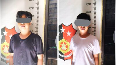 Lagi-lagi, 2 Remaja Diduga Gangster Diamankan Polsek Parung
