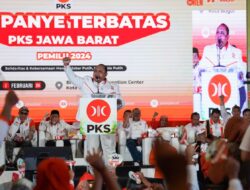 Ribuan Kader Partai Keadilan Sejahtera (PKS) Kampanyekan AMIN di Kota Bogor