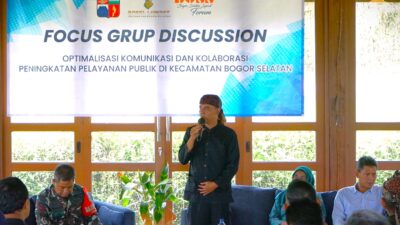 Kecamatan Bogor Selatan Gelar Kegiatan Focus Grup Discussion
