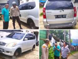 Berita Viral Pencurian Ban Mobil di Kampung Gadog, Ditindaklanjuti Polsek Ciawi