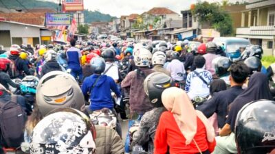Hilir Mudik Lebaran, Lalu Lintas di Kawasan Puncak Bogor Melonjak 11 puncak bogor