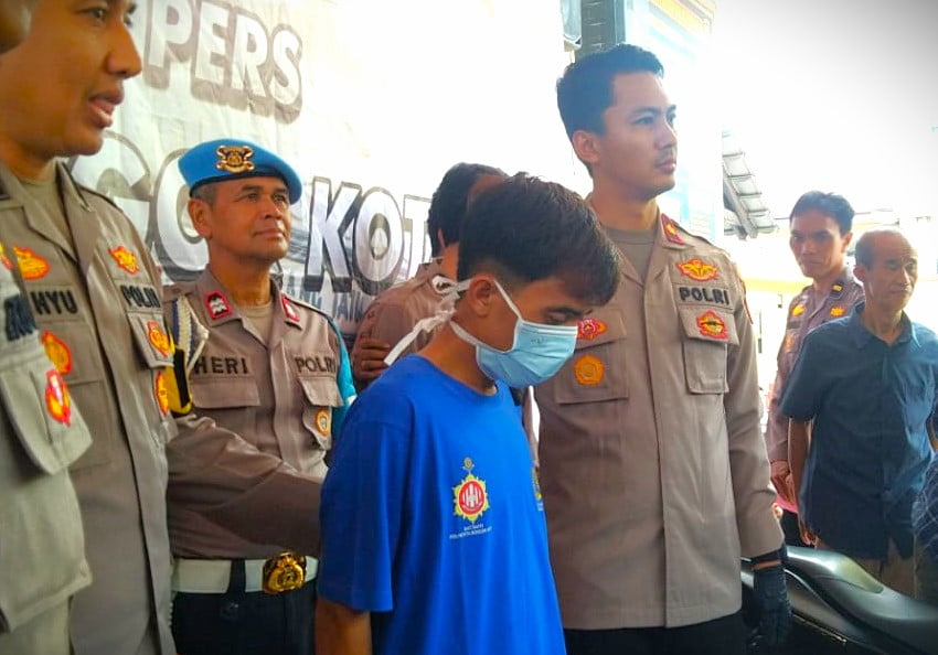 pembunuh istrinya sendiri ditangkap polisi
