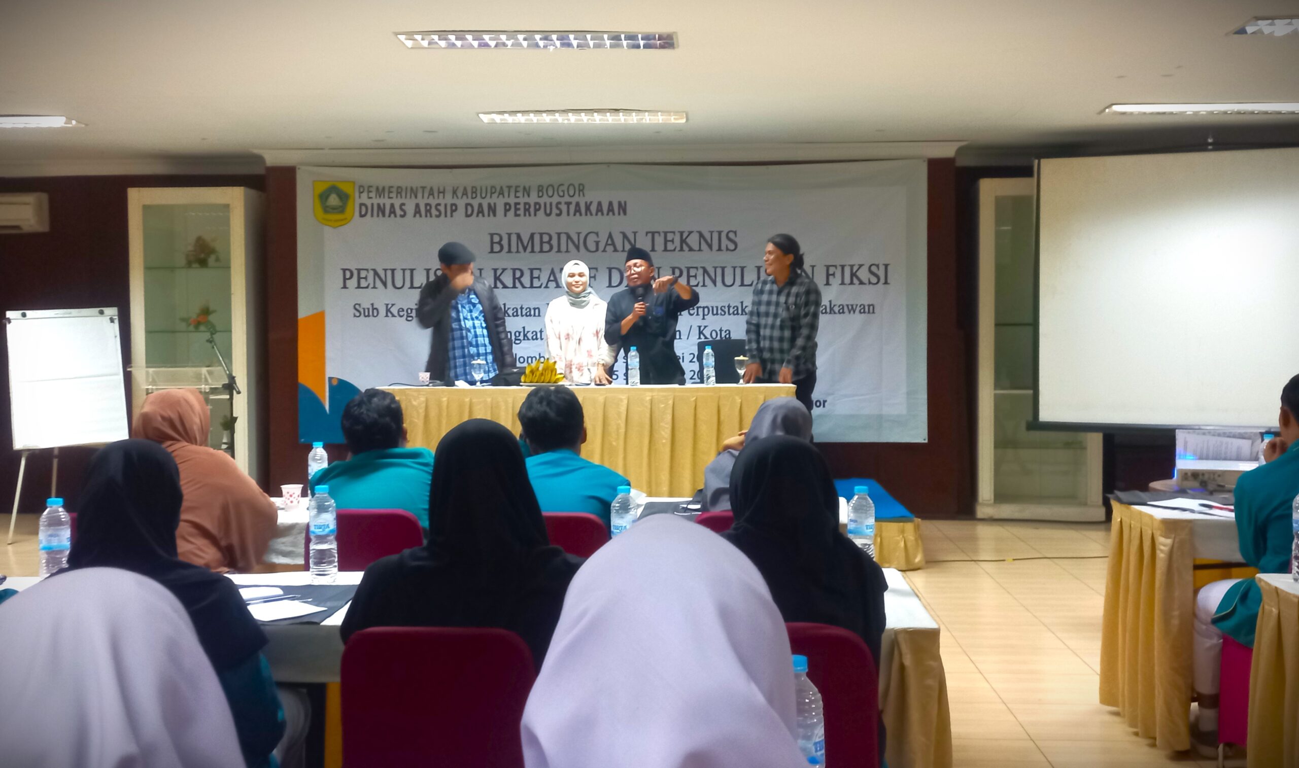 Digagas DKKB, DAPD Kabupaten Bogor Gelar Workshop Bimtek Penulisan Kreatif
