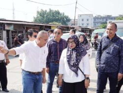 Progres Jalan Akses Pasar Jambu Dua Melalui Jalan Ahmad Yani Dicek Sekda Kota Bogor