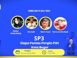 Masih Tanda Tanya hingga 27 Juli 2024, Siapa Pantas Pimpin PWI Kota Bogor?