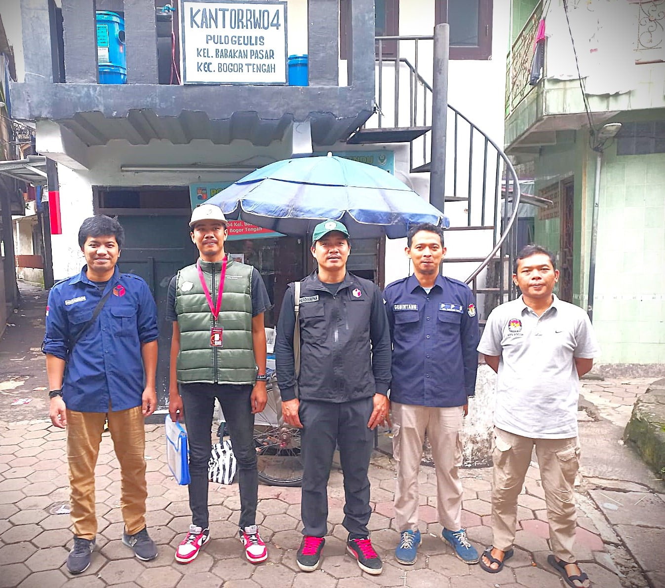 Turun Tangan Langsung, Ketua Bawaslu Kota Bogor Laksanakan Giat Pengawasan Melekat di Wilayah Bogor Tengah 1 Bawaslu