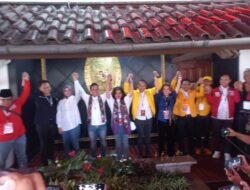 Calon Walikota dan Wakil Walikota Sendi Fatdiansyah dan Melli Darsa Resmi Mendaftar di KPU Kota Bogor