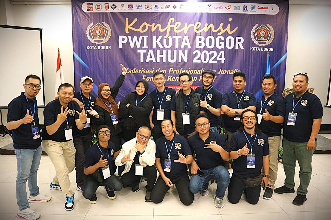 Raih Suara Terbanyak! Herman Indra Budi Terpilih sebagai Ketua PWI Kota Bogor 2024-2027 1 konferensi pwi
