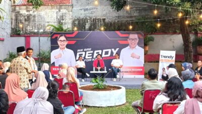 Paslon Rena-Teddy Gelar Agenda Ngobrol Santai Bertajuk ‘Trendy’