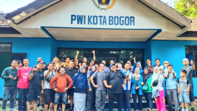 Jumat Sehat PWI Kota Bogor Dihadiri Dirut Perumda Tirta Pakuan, Begini Kesannya