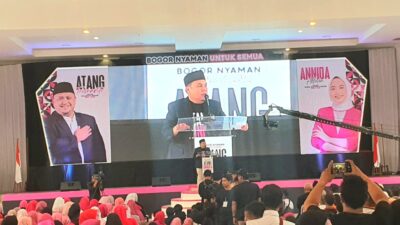 Agenda Peluncuran Program Kerja dan Doa Kemenangan Atang Annida Dipadati Ribuan Pendukungnya