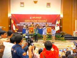 Sah!!! KPU Kabupaten Bogor Tetapkan Paslon Rudy Susmanto-Ade Ruhandi Nomor 1, dan Paslon Bayu Syahjohan-Musyafaur Rahman Nomor 2