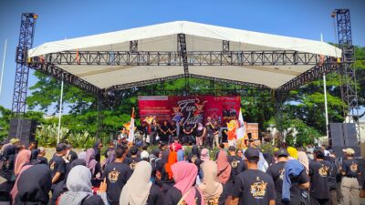 Acara Fun Walk KPU Kota Bogor, Sosialisasikan Pilkada 27 November 2024