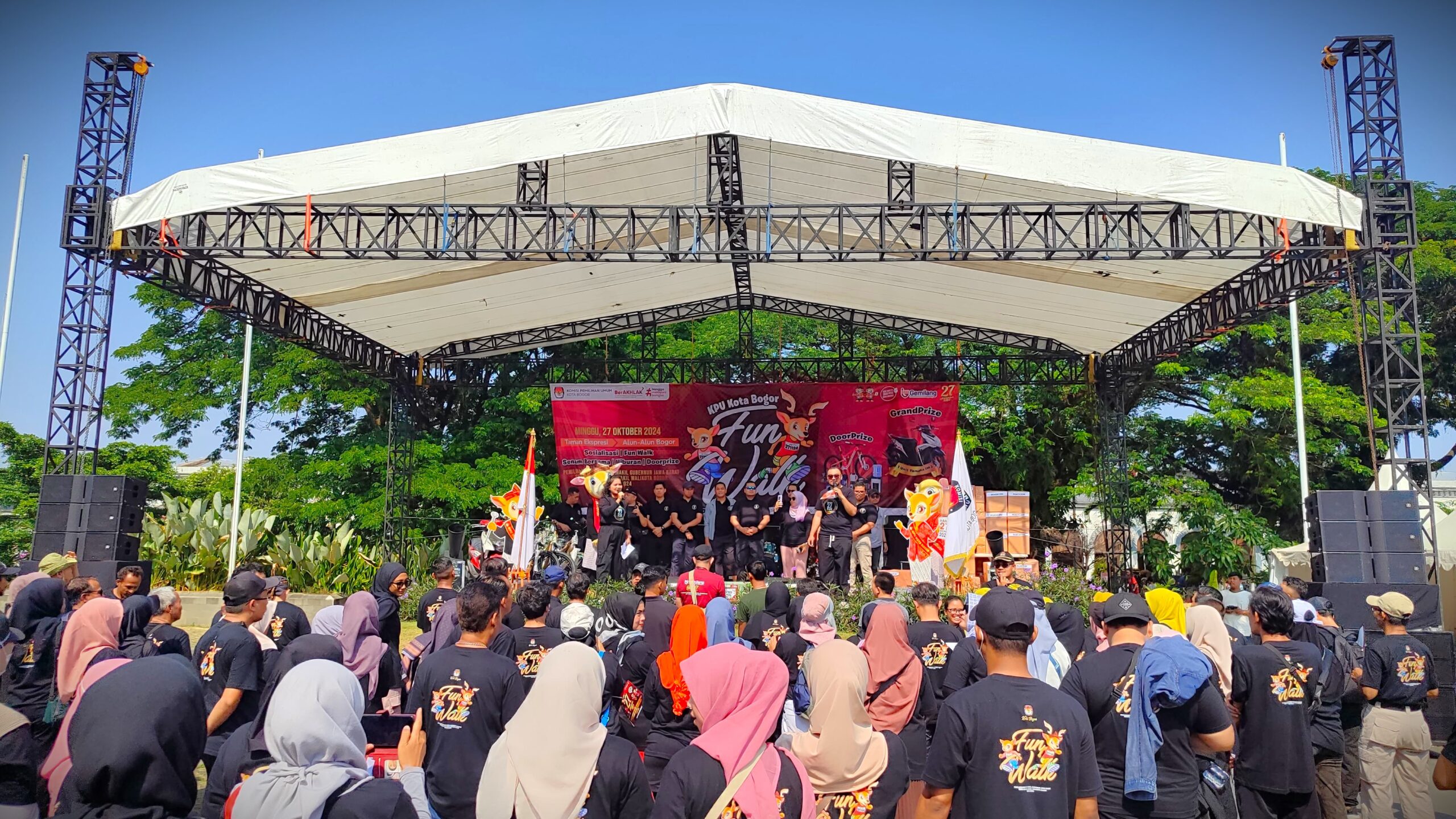 Fun Walk KPU Kota Bogor