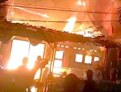 Kebakaran di Kebon Kopi Bogor, 3 Unit Rumah Hangus Terbakar