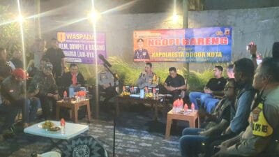 Ngopi Bareng Kapolresta di Pasar Tumpah Merdeka, Berlangsung dengan Hangat 12 Ngopi Bareng Kapolresta Bogor