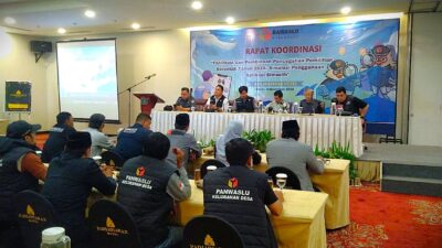 Fasilitasi dan Pembinaan Pencegahan pada Pemilihan Serentak Tahun 2024, Bawaslu Kota Bogor Gelar Simulasi Penggunaan Aplikasi Siwaslih