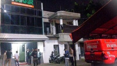 Kantor Redaksi Harian PAKAR Dibakar OTK, Polisi Langsung Olah TKP