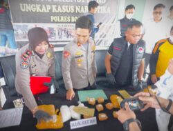 Sat Narkoba Polres Bogor Ungkap Kasus Senilai 7 Milyar Rupiah, 2 Tersangka Ditangkap