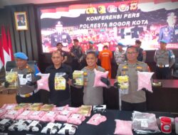 Ungkap Kasus Narkoba Lintas Pulau, Polresta Bogor Kota Selamatkan 125 Ribu Jiwa dari Penyalahgunaan Narkotika