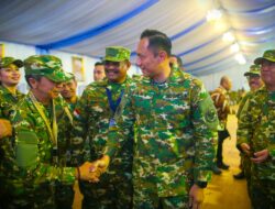 Hari ke-7 Giat Pembekalan di Akmil Magelang, Wali Kota Bogor dan Wakilnya Hadiri Parade Senja Bersama Presiden RI