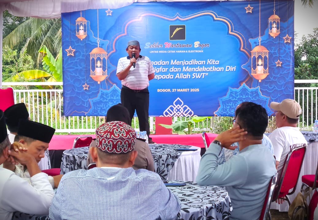 Buka Puasa Bersama Sekber Wartawan Bogor Penuh Kehangatan Ini Pesan HRM. Danang Donoroso 2