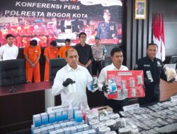 Dalam 1 Bulan, Jajaran Polresta Bogor Kota Ungkap 23 Kasus Narkoba dengan 27 Tersangka