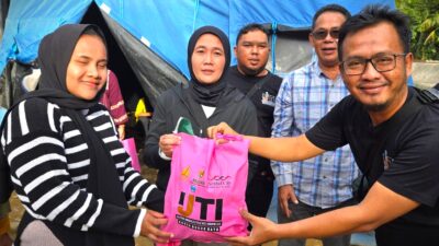 IJTI Bogor Raya Berikan Bantuan terhadap Korban Banjir dan Santuni Anak Yatim