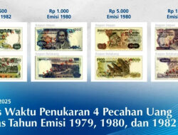Keempat Pecahan Uang Kertas Ini Tak Lagi Sah, Tukarkan Sebelum 30 April 2025!