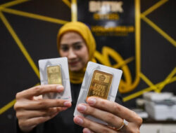 Harga Emas Antam Naik Tipis Rp 1.000, Jadi Rp 1,908 Juta per Gram