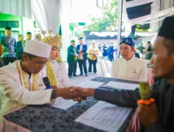 43 Pasangan di Kota Bogor Ikuti Nikah Massal, Dedie Rachim Jadi Saksi