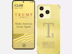Donald Trump Luncurkan T1 Mobile dan Ponsel Pintar Bermerek Sendiri