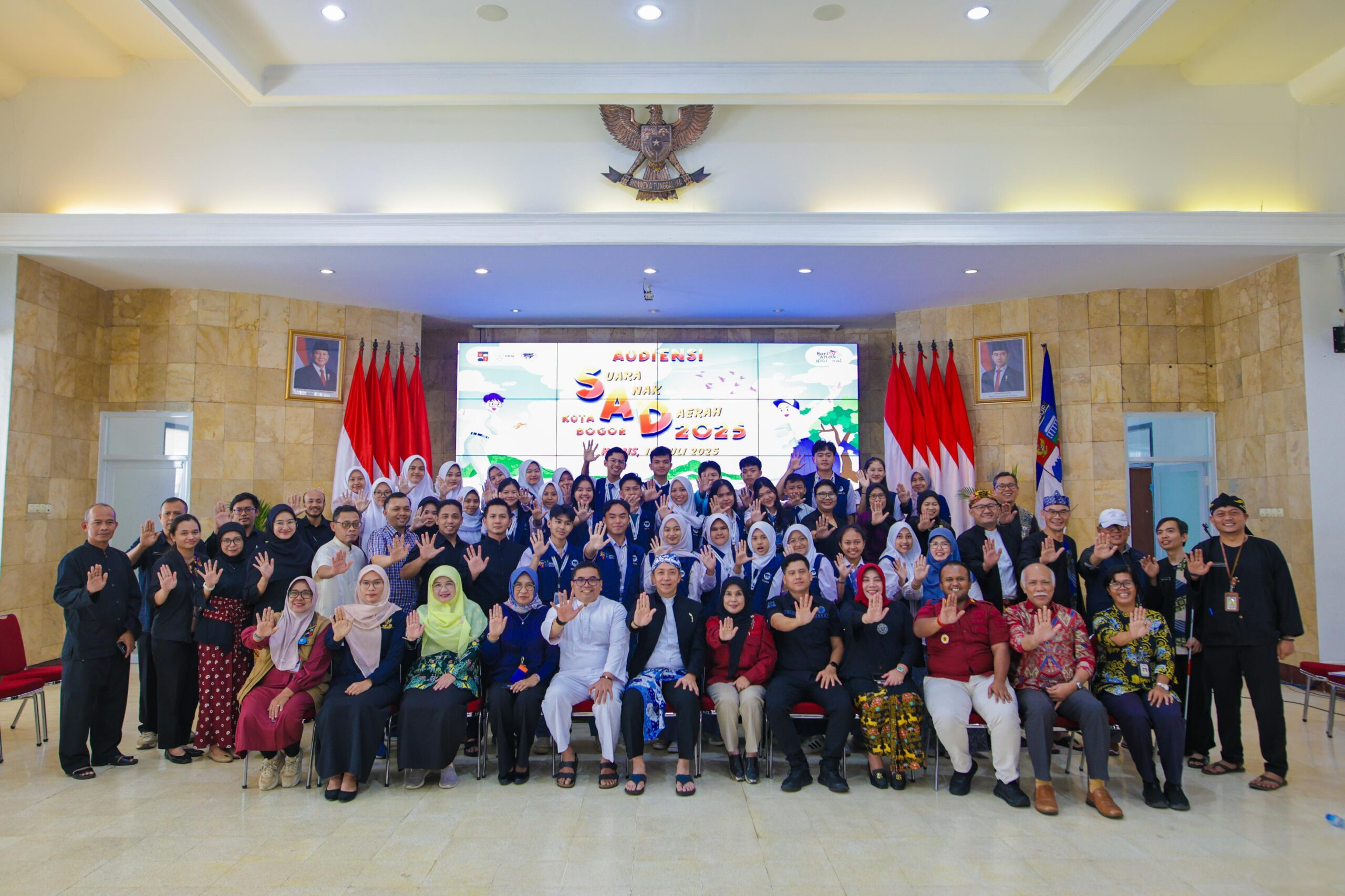 Anak-anak di Kota Bogor Bersuara