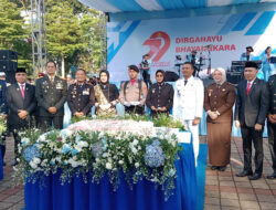Polresta Bogor Kota Gelar Upacara HUT Bhayangkara ke-79 Bersama Forkopimda