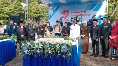 Polresta Bogor Kota Gelar Upacara HUT Bhayangkara ke-79 Bersama Forkopimda