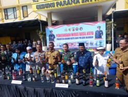 Polresta Bogor Kota Musnahkan Ribuan Botol Miras, Empat Orang Ditetapkan Sebagai Tersangka