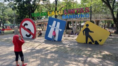 lima taman kota di Bandung